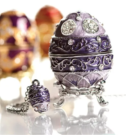 Empress Jewellery Egg Pendant with intricate designs.
